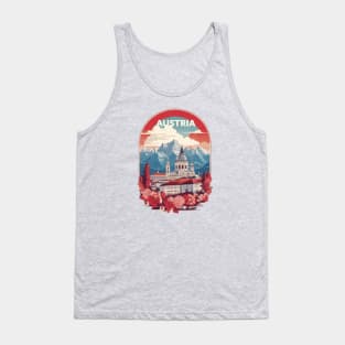 Vintage Travel Austria Tank Top